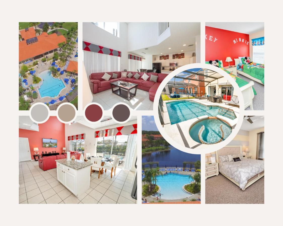 Disney Dream With Hot Tub, Pool, Xbox, Games Room, Lakeview, 10 Min To Disney, Clubhouse Kissimmee Bagian luar foto